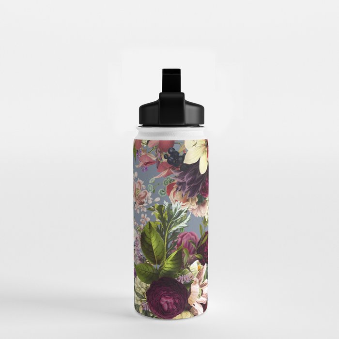 Modena Vintage Florals Water Bottle Gallery Image 2