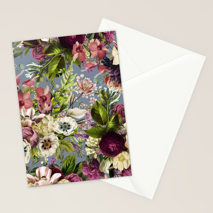 Modena Vintage Florals Stationery Card Gallery Image 2