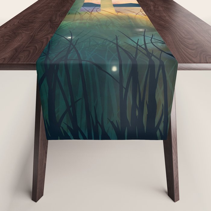 Autumn Evening Table Runner Gallery Image 1