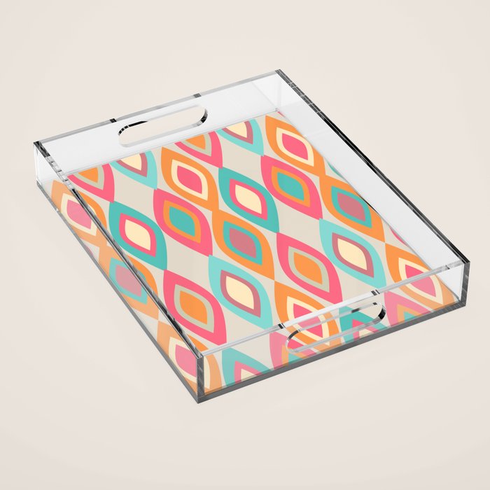 Alegre Midcentury Modern Acrylic Tray Gallery Image 1