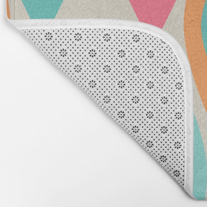 Alegre Midcentury Modern Bath Mat Gallery Image 2
