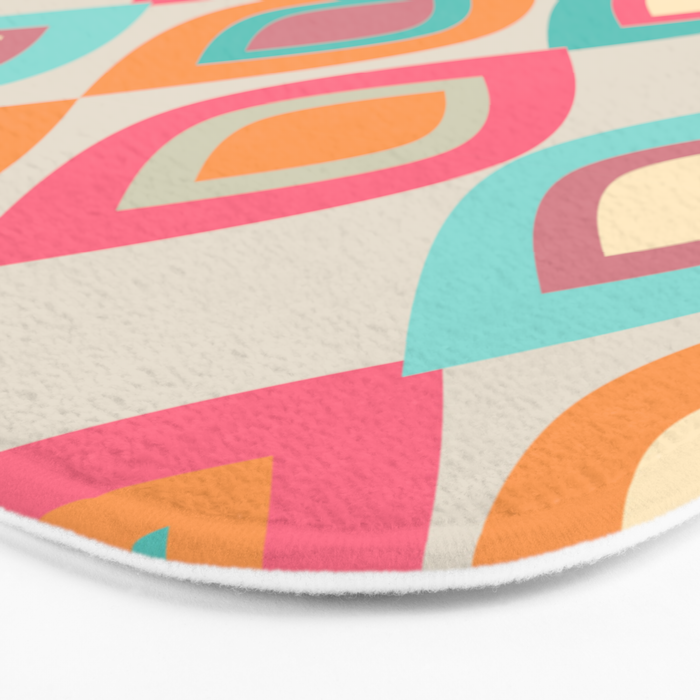 Alegre Midcentury Modern Bath Mat Gallery Image 3