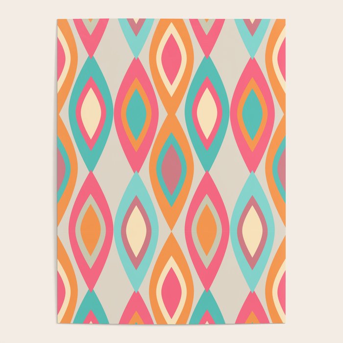 Alegre Midcentury Modern Poster Gallery Image 4