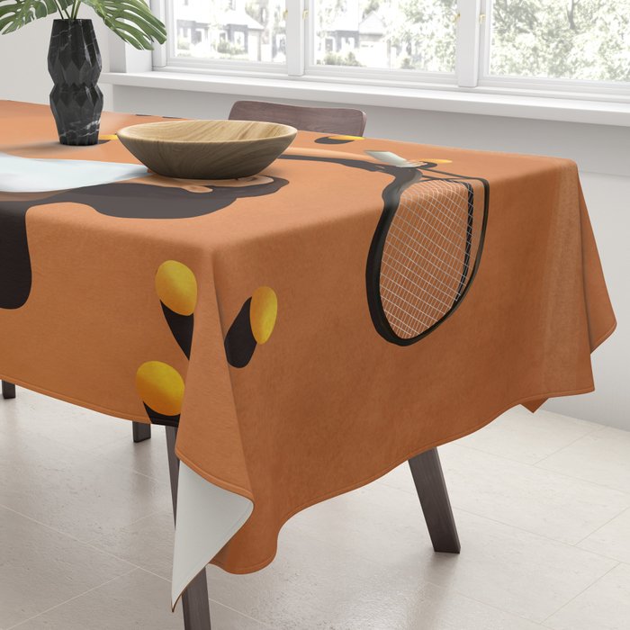 Tennis Reverie Tablecloth Gallery Image 3