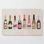French Champagne Collection â Pink & Green Cutting Board Gallery Image 1