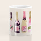 French Champagne Collection - Pink & Green Coffee Mug Gallery Image 4