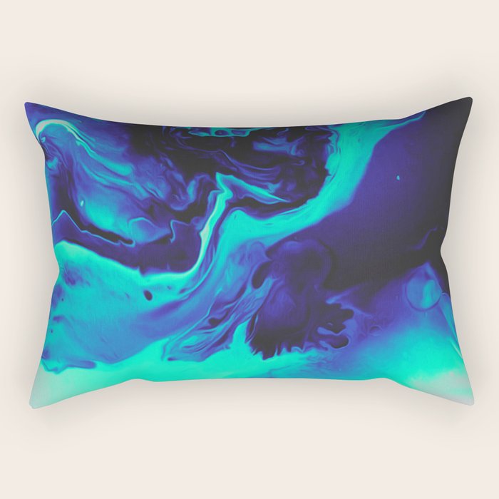 RAMONA FLOWERS Rectangular Pillow Gallery Image 1