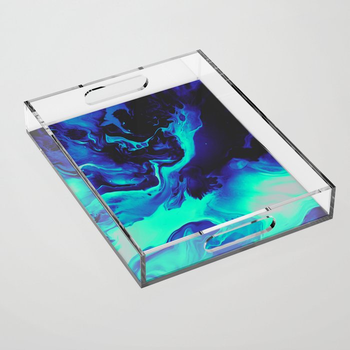 RAMONA FLOWERS Acrylic Tray Gallery Image 1