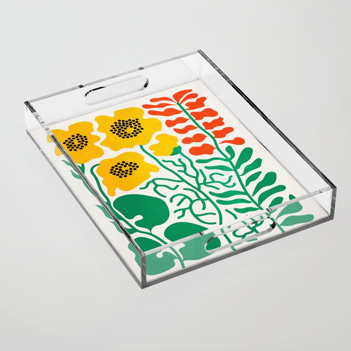 Flowers & Branches II Acrylic Tray Gallery Image 1