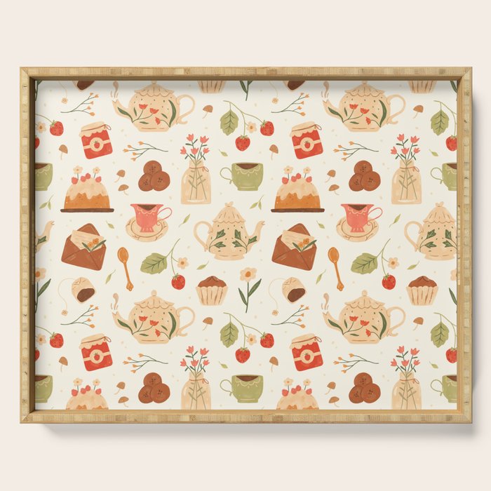 The Tea Party Serving Tray Gallery Image 1