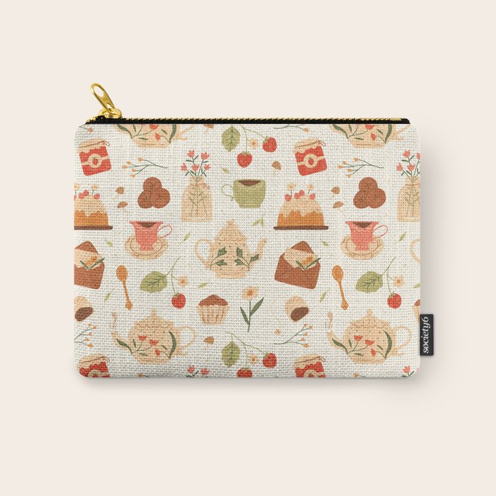 The Tea Party Carry All Pouch Gallery Image 1