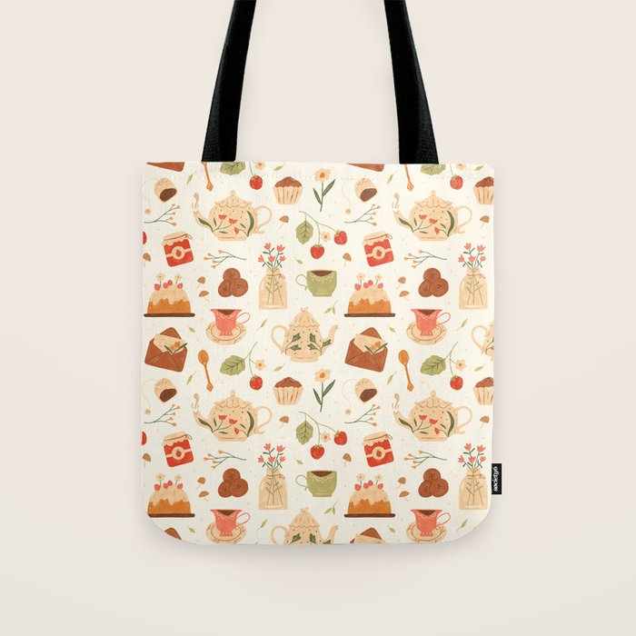 The Tea Party Tote Bag Gallery Image 1