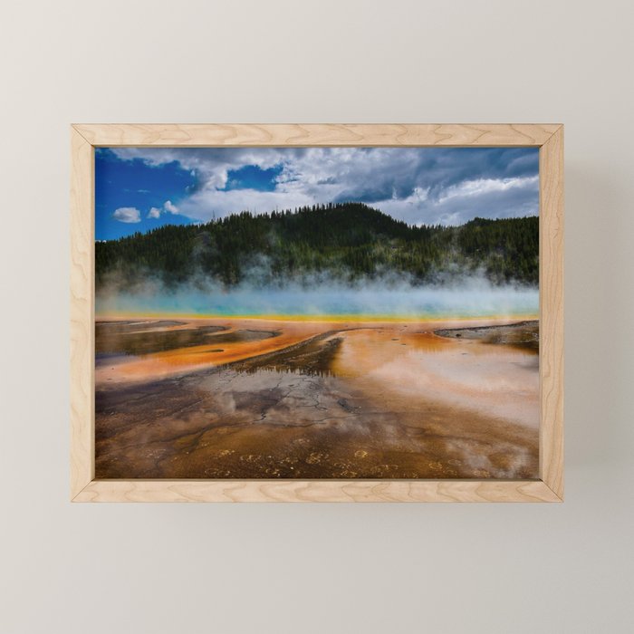 Grand Prismatic Spring Mini Art Print Gallery Image 1