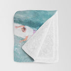Surf Sisters Throw Blanket Gallery Image 3