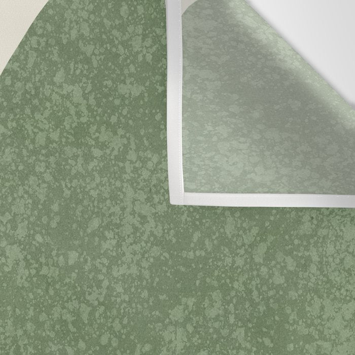 Semicircle Stripes - Green Wall Tapestry Gallery Image 3
