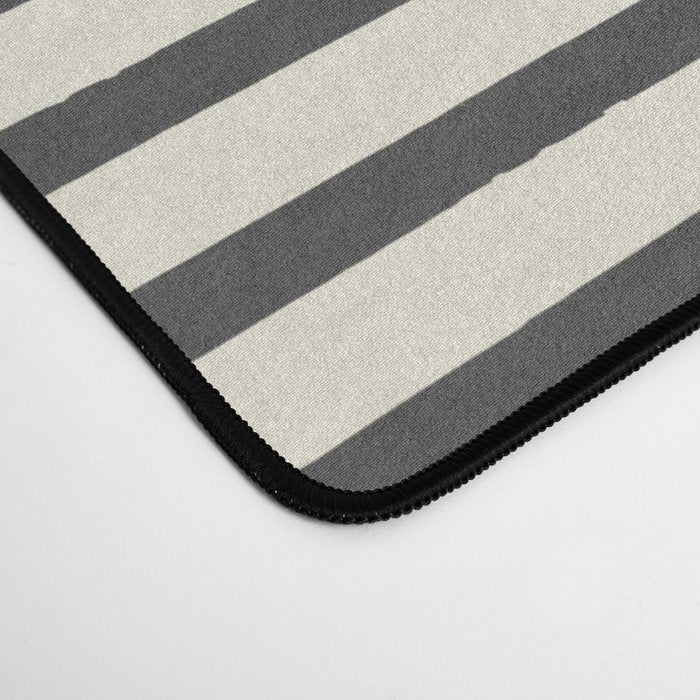 Semicircle Stripes - Green Desk Mat Gallery Image 4
