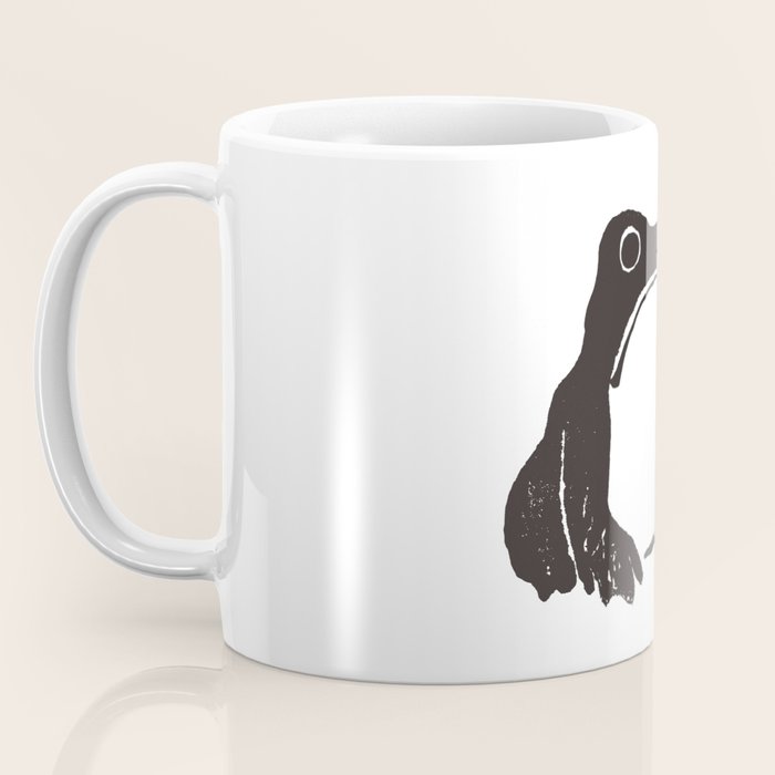 Matsumoto Hoji Japanese Grumpy Frog Art Print Coffee Mug Gallery Image 3