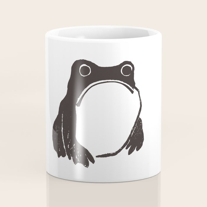 Matsumoto Hoji Japanese Grumpy Frog Art Print Coffee Mug Gallery Image 4