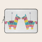 Mexican Donkey PinÌata - CMYK Palette Laptop Sleeve Gallery Image 1