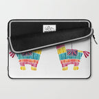 Mexican Donkey PinÌata - CMYK Palette Laptop Sleeve Gallery Image 2
