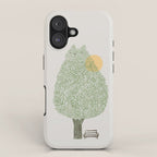 Cat and Plant 61: Cat Tree iPhone Case Gallery Image 1