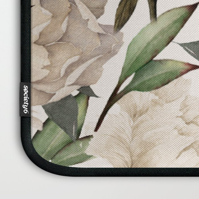 Peonies Pattern Laptop Sleeve Gallery Image 3