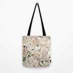 Peonies Pattern Tote Bag Gallery Image 2