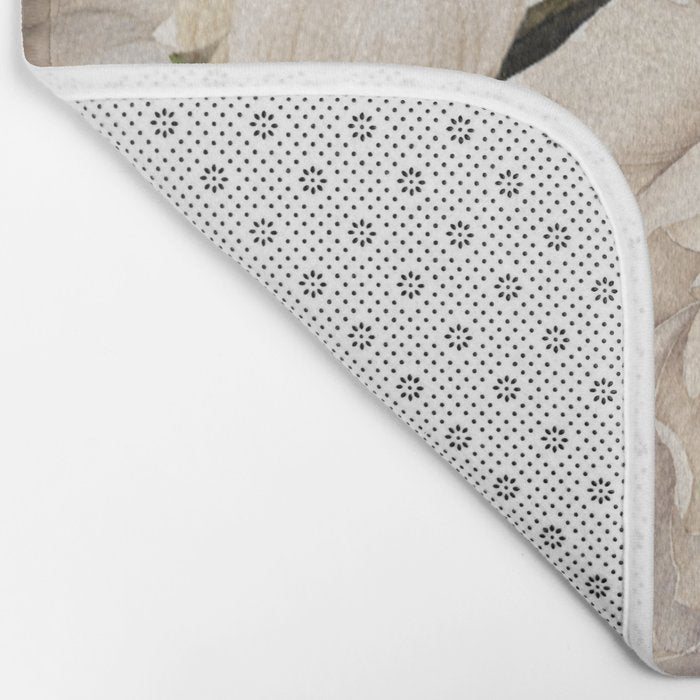 Peonies Pattern Bath Mat Gallery Image 2