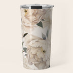 Peonies Pattern Travel Mug Gallery Image 1
