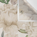 Peonies Pattern Wall Tapestry Gallery Image 3