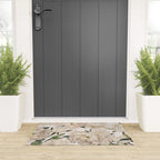 Peonies Pattern Welcome Mat Gallery Image 3