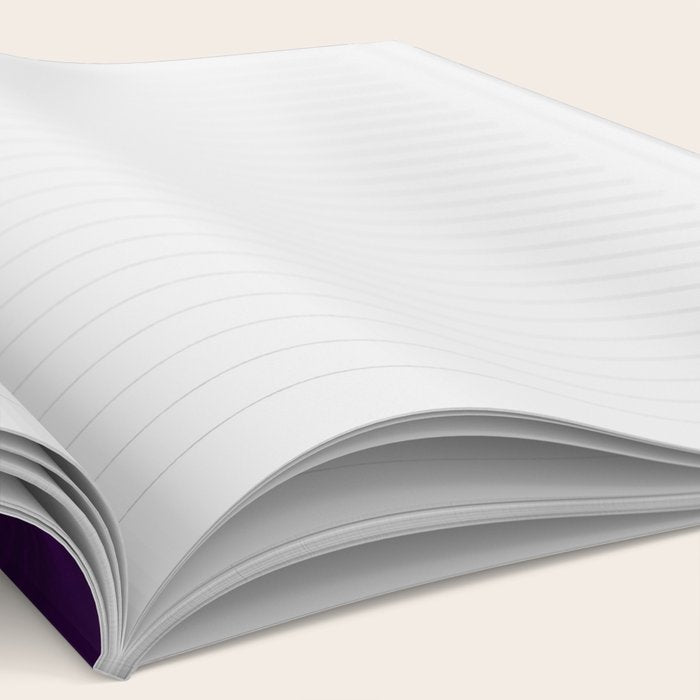 Purple Marble Agate Silver Glitter Glam #1 (Faux Glitter) #decor #art #society6 Notebook Gallery Image 2