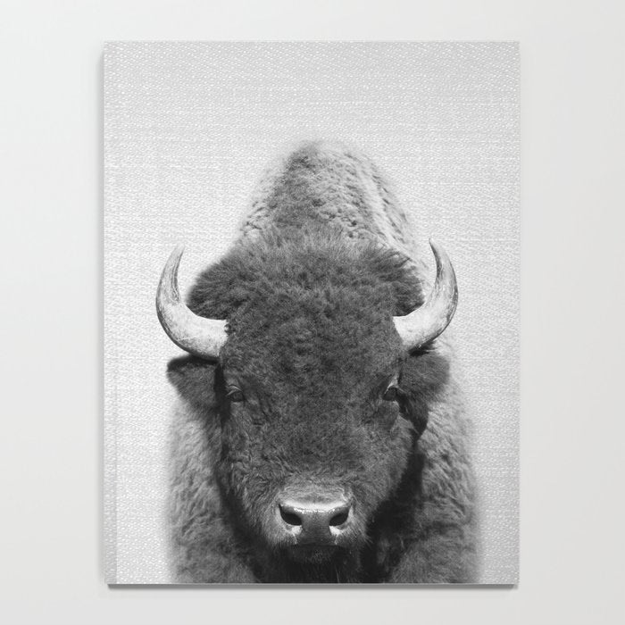 Buffalo - Black & White Notebook Gallery Image 4