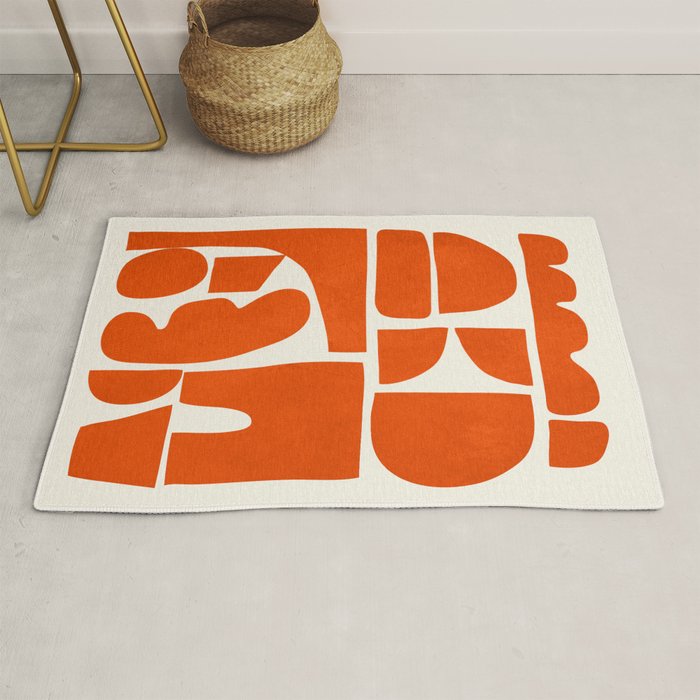 Modern Abstract Shapes 22 Rug Gallery Image 1