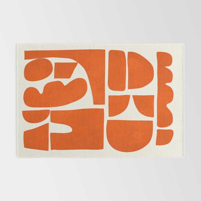 Modern Abstract Shapes 22 Rug Gallery Image 2