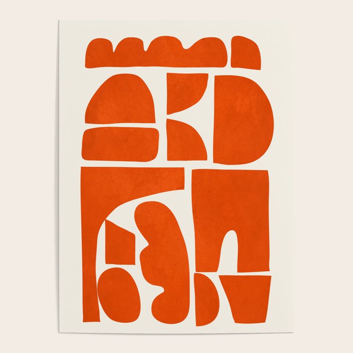 Modern Abstract Shapes 22 Poster Gallery Image 4