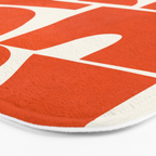 Modern Abstract Shapes 22 Bath Mat Gallery Image 3