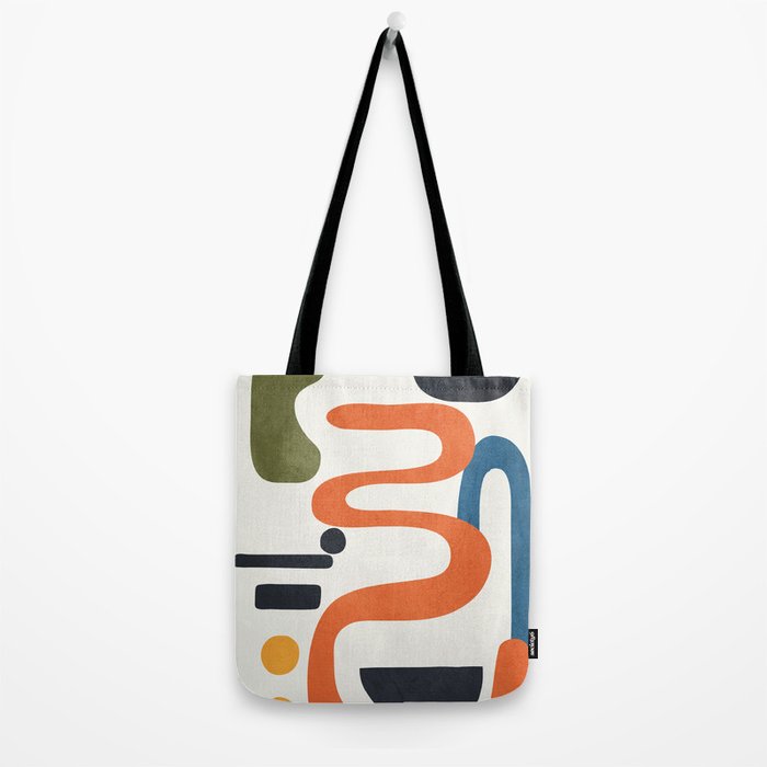 Abstract Colorful Setting 4 Tote Bag Gallery Image 2