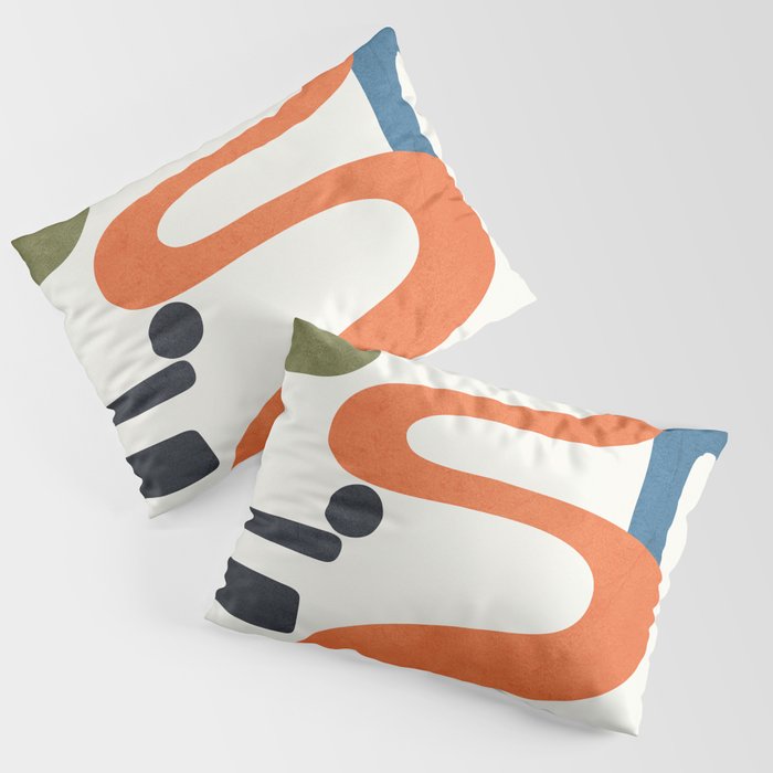 Abstract Colorful Setting 4 Pillow Sham Gallery Image 3