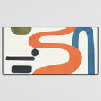 Abstract Colorful Setting 4 Desk Mat Gallery Image 3