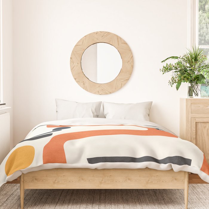 Abstract Colorful Setting 4 Duvet Cover Gallery Image 3