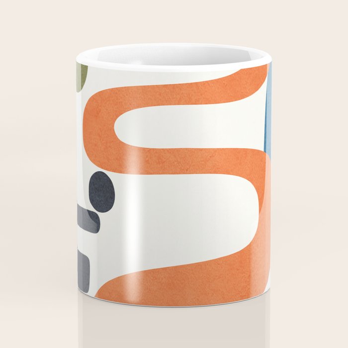 Abstract Colorful Setting 4 Coffee Mug Gallery Image 4