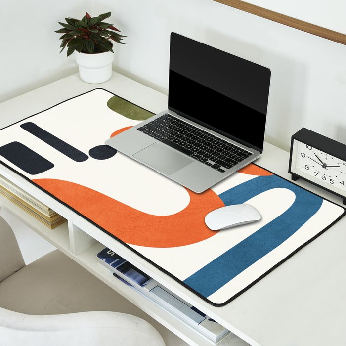 Abstract Colorful Setting 4 Desk Mat Gallery Image 2