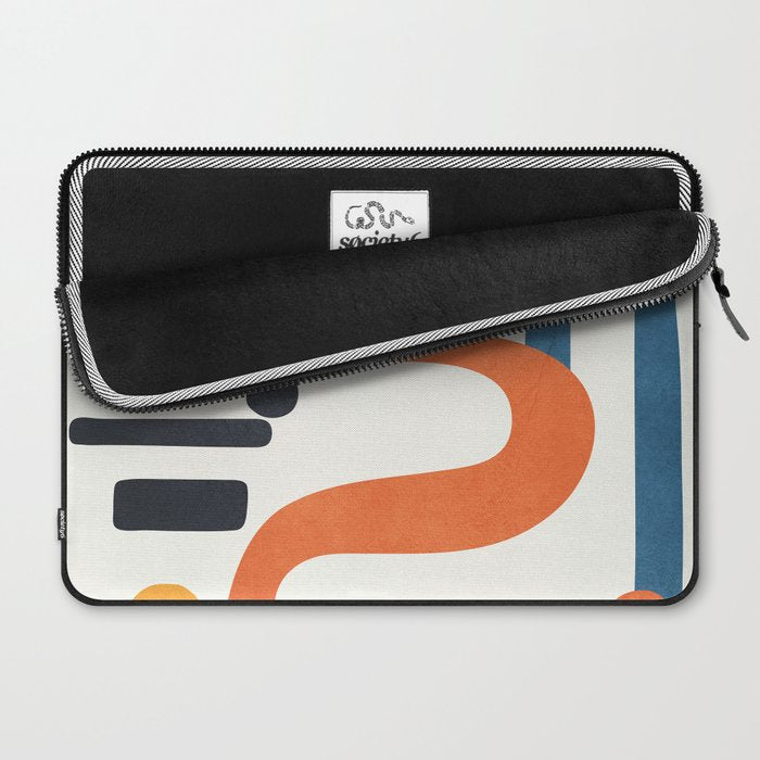 Abstract Colorful Setting 4 Laptop Sleeve Gallery Image 2