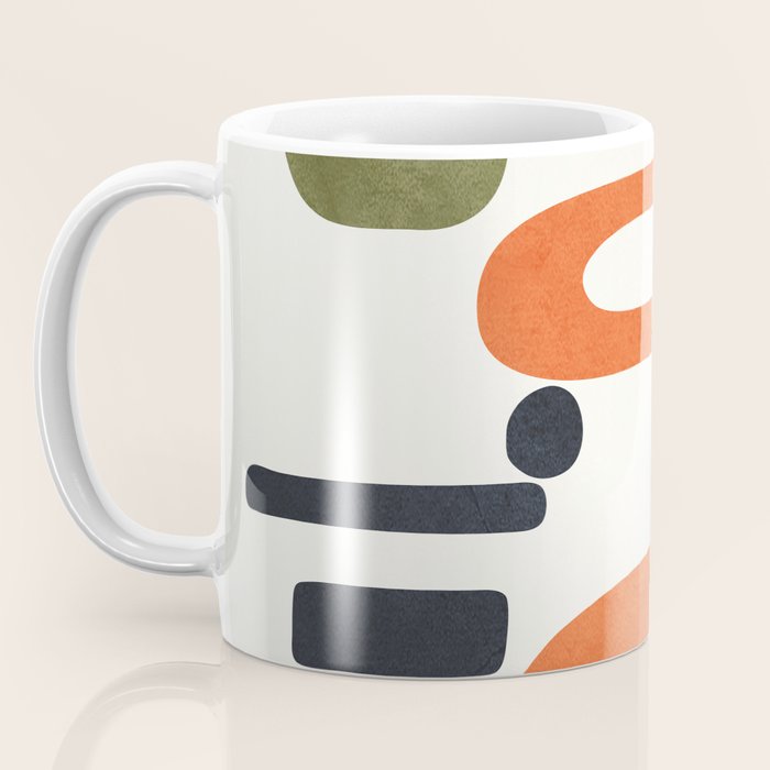 Abstract Colorful Setting 4 Coffee Mug Gallery Image 3