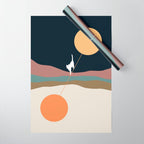 Cat Landscape 56 Wrapping Paper Gallery Image 1