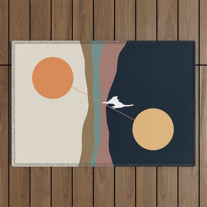 Cat Landscape 56 Outdoor Rug Gallery Image 1