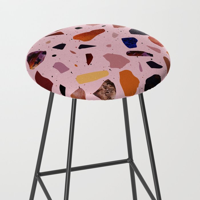Terrazzo Rosé Stool Gallery Image 2