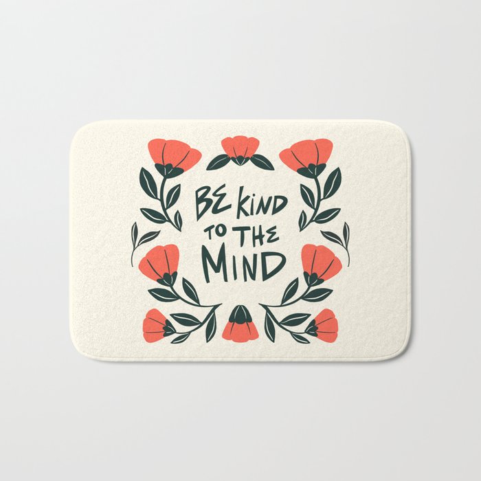 Be Kind to the Mind Bath Mat Gallery Image 1