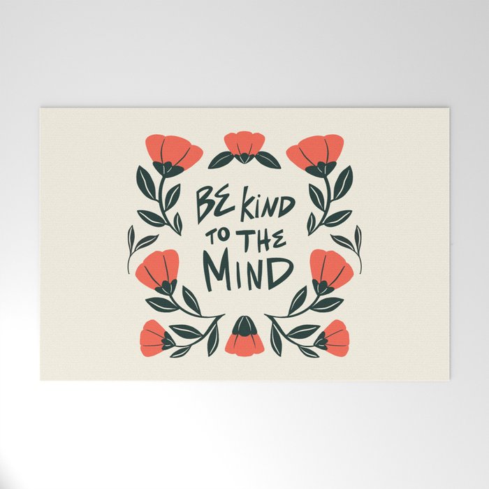 Be Kind to the Mind Welcome Mat Gallery Image 1
